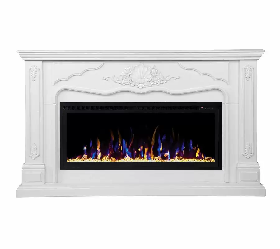 Каминокомплект RealFlame Victoria 42 WT с очагом Saphir 42