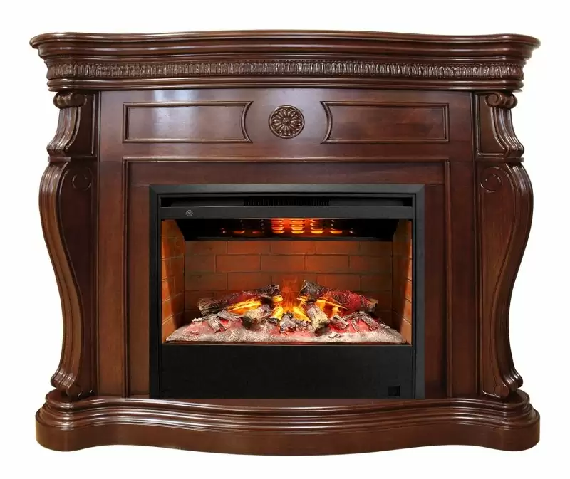 Каминокомплект RealFlame Barcelona 26/33 AO с очагом 3D Helios 26