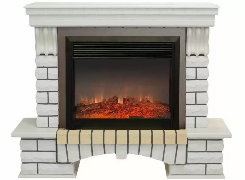 Каминокомплект RealFlame Country 26 WT с очагом Moonblaze Deluxe
