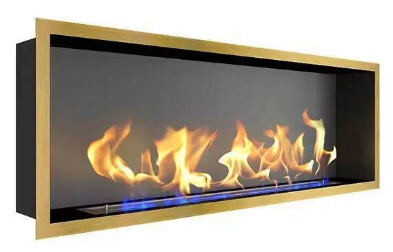 Биокамин Zefire Flagman 1300 латунный