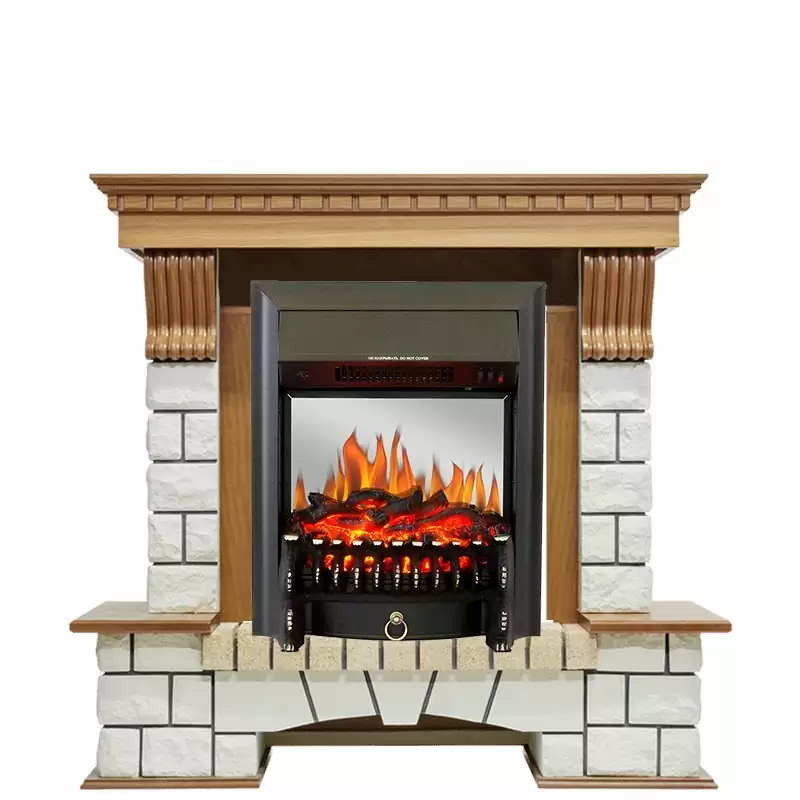 Каминокомплект Royal Flame Pierre Luxe с очагом Fobos FX M Black