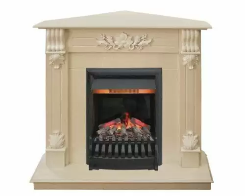 Каминокомплект RealFlame Ottawa Corner STD/EUG WT с очагом 3D Oregan