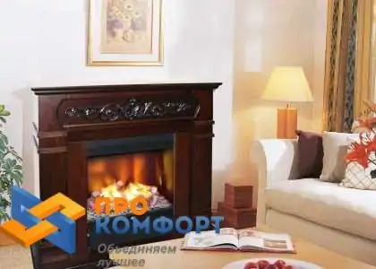 Электрический камин Dimplex Neapol с очагом Opti-Myst Danville