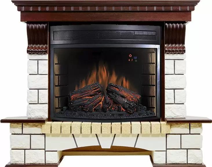 Каминокомплект Royal Flame Pierre Luxe c очагом Dioramic 28 LED FX