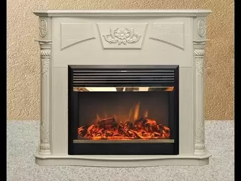 Каминокомплект RealFlame Sofie 26 WT с очагом MoonBlaze LUX Brass
