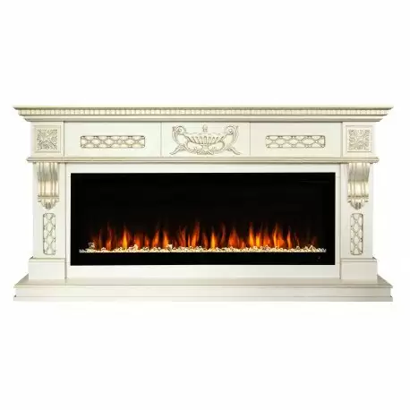 Каминокомплект RealFlame Corsica 50 WT с очагом Saphir 50
