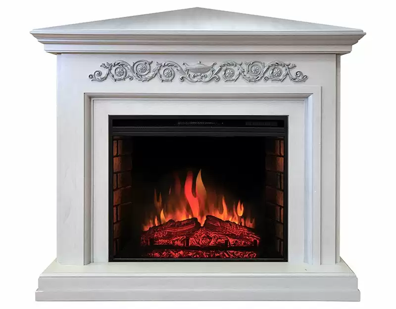Каминокомплект RealFlame Leticia corner 26 WT с очагом Epsilon 26 S IR