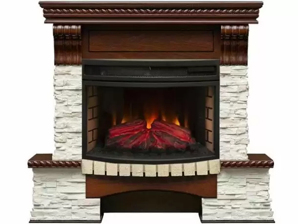 Каминокомплект RealFlame Kingstone 25 с очагом Firefield 25 S IR