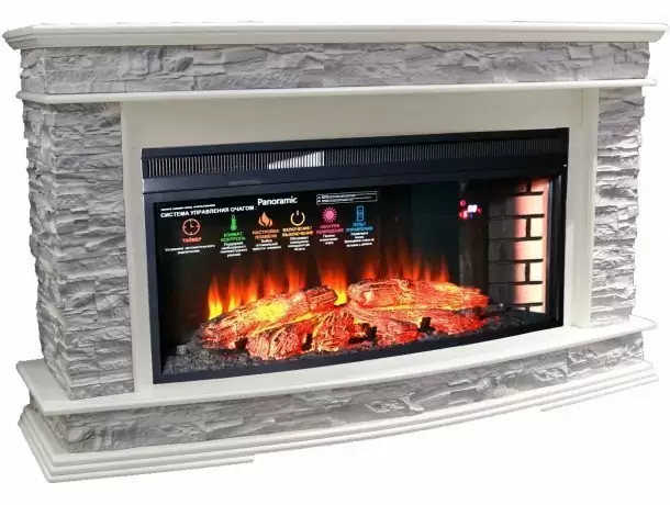 Каминокомплект Interflame Pamir под очаг Panoramic 42 LED FX