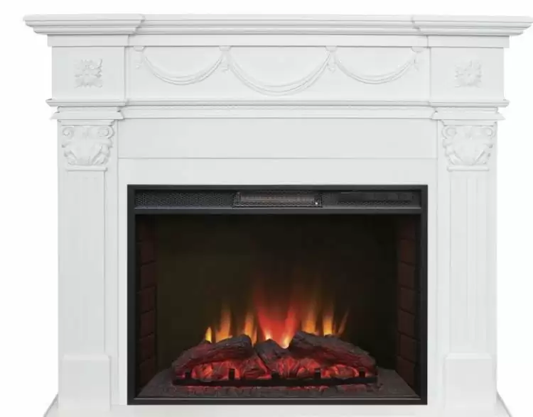 Каминокомплект RealFlame Casablanca 25,5/26 WT с очагом Sparta 25,5 LED