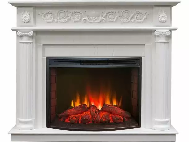 Каминокомплект RealFlame Attica 25,5 с очагом Evrika 25,5 LED