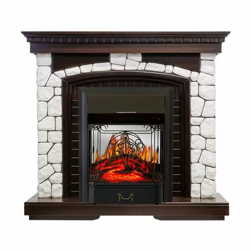 Каминокомплект Royal Flame Glasgow с очагом Majestic FX M Black