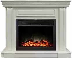 Каминокомплект RealFlame Bogema 26 WT с очагом Moonblaze Lux Black