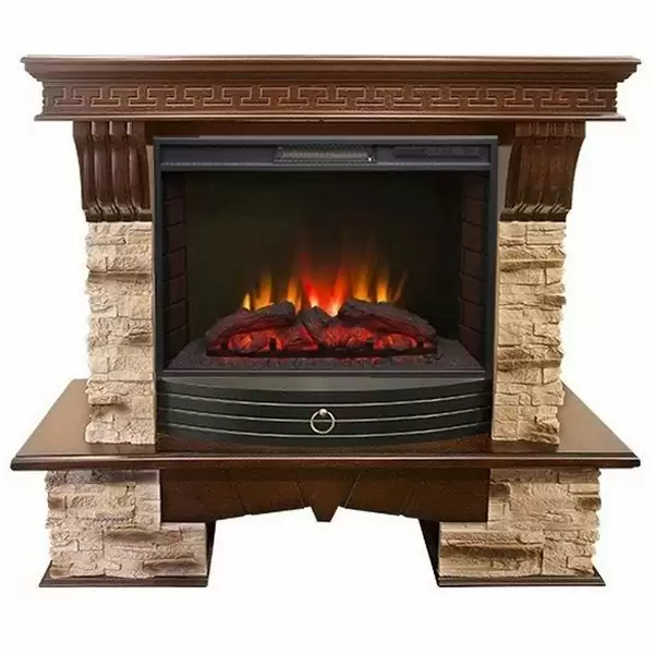Каминокомплект RealFlame Rockland 25/25,5 с очагом Sparta 25,5 LED