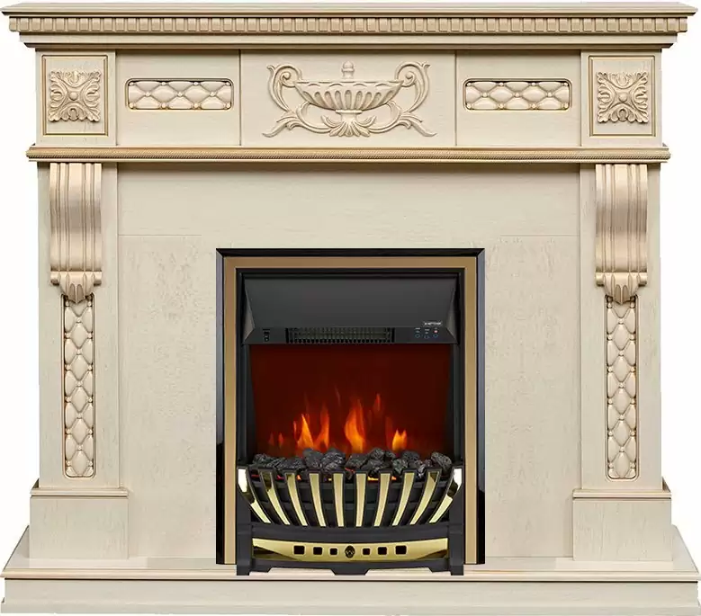 Каминокомплект Royal Flame Corsica c очагом Aspen Brass