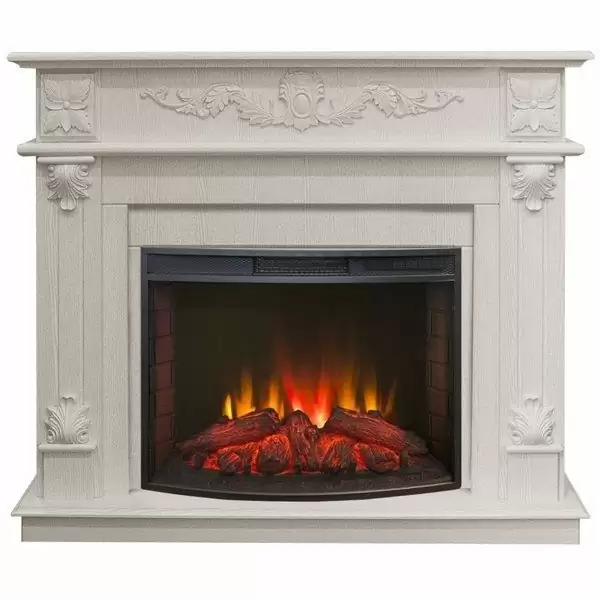 Каминокомплект RealFlame Philadelphia 25,5/26 WT с очагом Evrika 25,5 LED