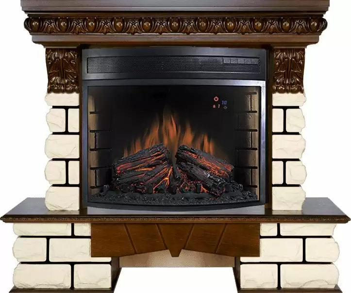 Каминокомплект Royal Flame Pierre Luxe Lord c очагом Dioramic 28 LED FX