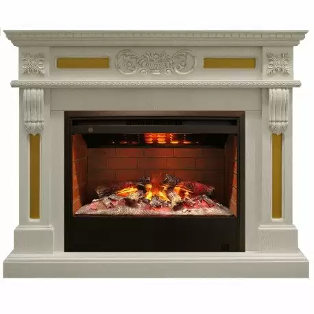 Каминокомплект RealFlame Corsica 26 WT с очагом 3D Helios 26