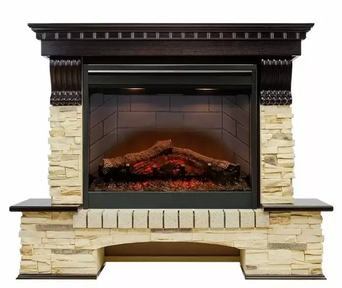 Каминокомплект Dimplex Pierre Luxe сланец универсальный с очагом Symphony 2608
