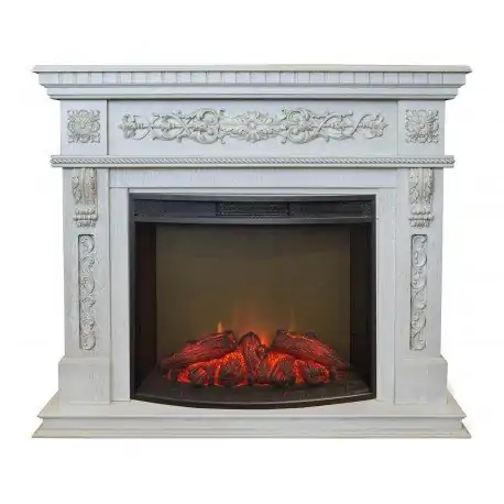 Каминокомплект RealFlame Estella 25,5/26 WT с очагом Evrika 25,5 LED