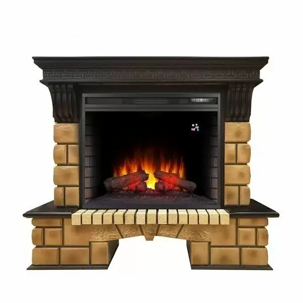 Каминокомплект RealFlame Stone Brick 26 с очагом Epsilon 26 S IR