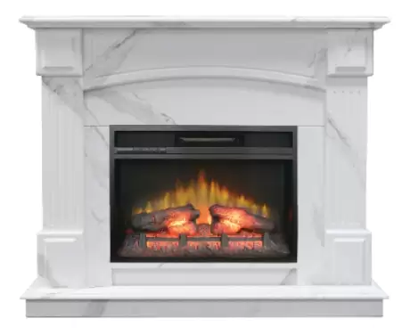Каминокомплект RealFlame Carolina 25.5/24 WT F512 с очагом Eridan 24