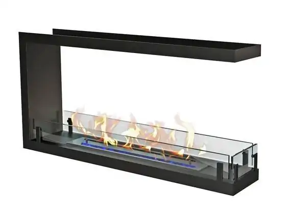 Биокамин торцевой сквозной Zefire Standart 900