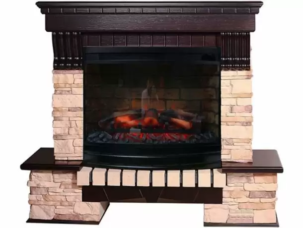 Каминокомплект Interflame Exter Alpina под очаг Panoramic 26 LED 3D
