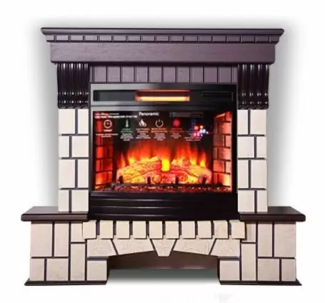 Каминокомплект Interflame Exter под очаг Panoramic 06 25 LED FX QZ