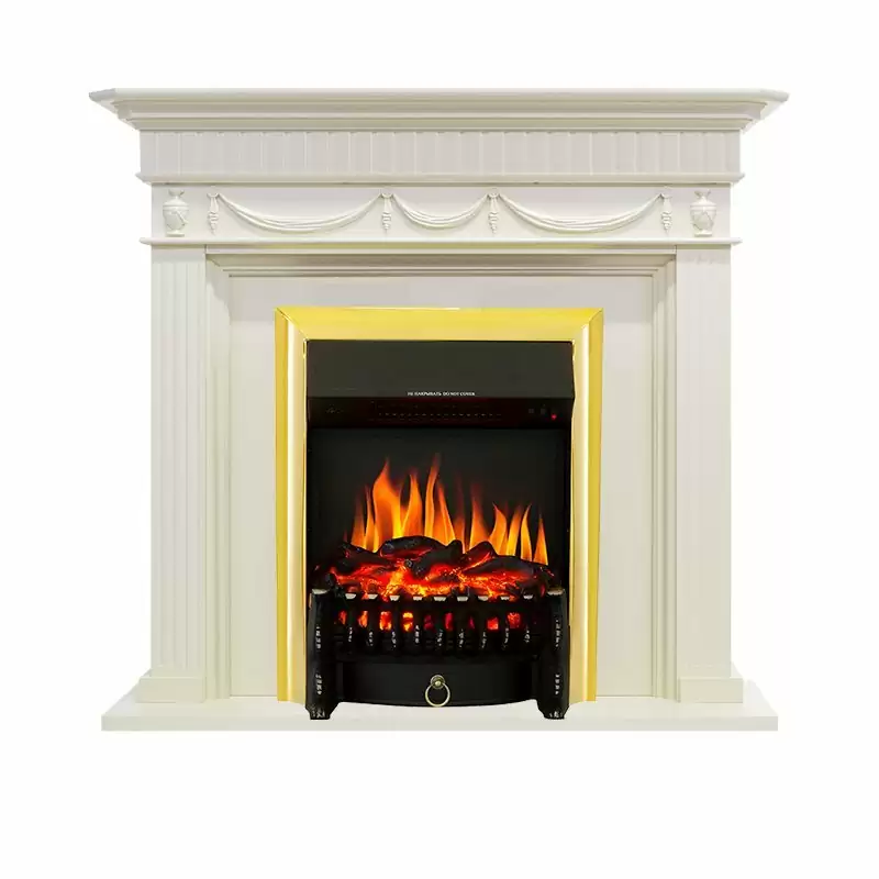 Каминокомплект Royal Flame Corfu c очагом Fobos FX Brass