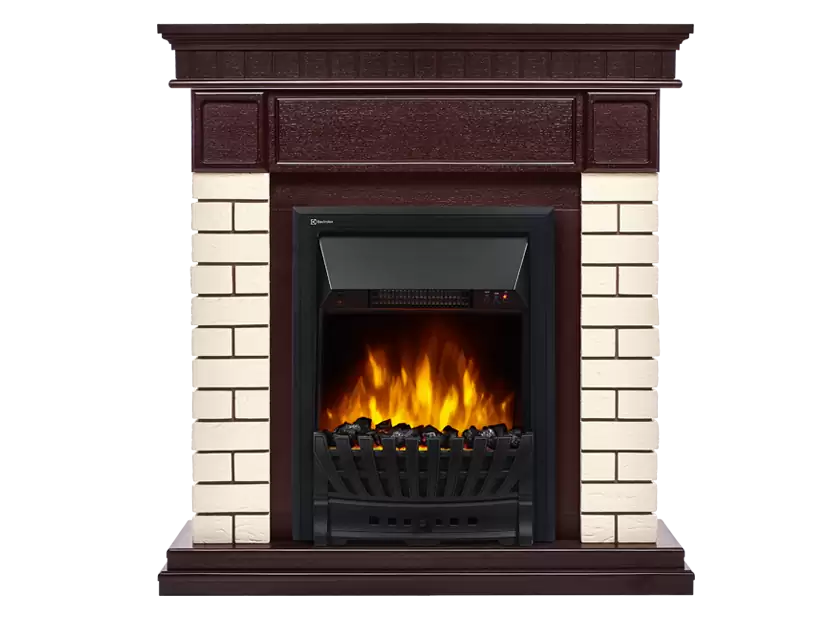 Каминокомплект Electrolux Bricks Classic с очагом Classic EFP/P-1020LS
