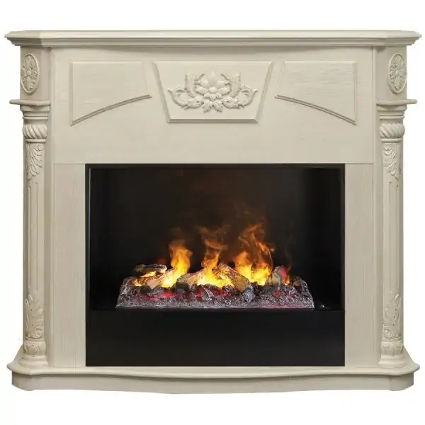 Каминокомплект RealFlame Sofie 26 WT с очагом 3D Cassette 630 + Black вставка