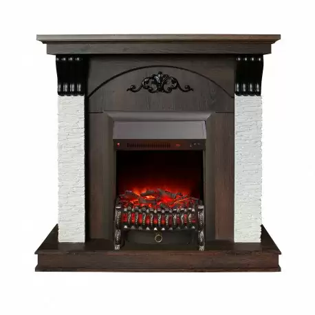Каминокомплект RealFlame Corfino NT с очагом Fobos Lux Black S