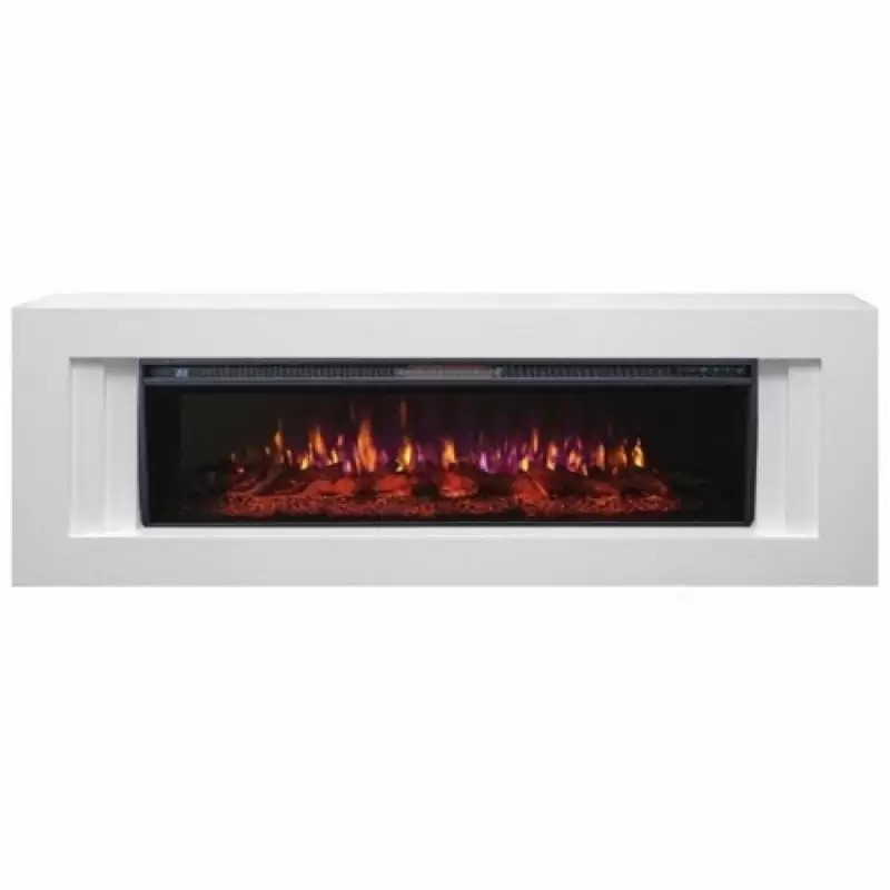Каминокомплект Interflame Старлайн белый с очагом FreeSpace 60 LED FX QZ