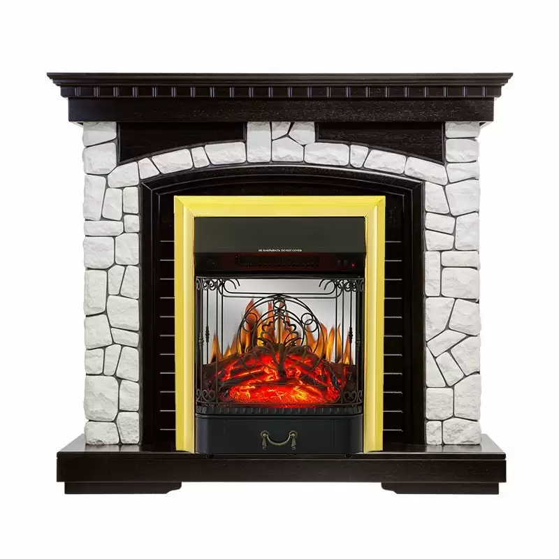 Каминокомплект Royal Flame Glasgow с очагом Majestic FX M Brass