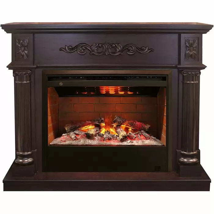 Каминокомплект RealFlame Silvia 26 AO с очагом 3D Helios 26