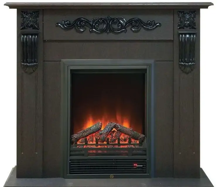 Каминокомплект RealFlame Dominica STD/EUG DN с очагом Eugene