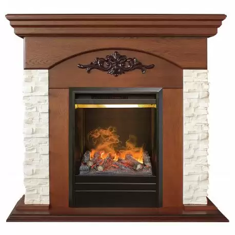 Каминокомплект RealFlame Neapolis NT с очагом 3D Olympic