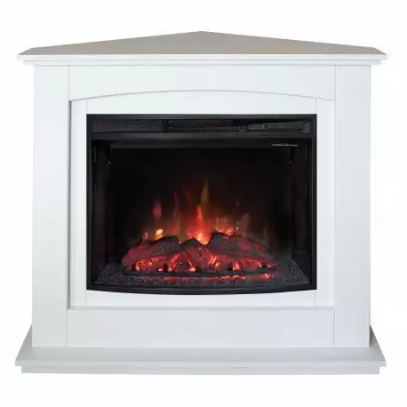 Каминокомплект RealFlame Canada Corner 25.5 WT c очагом Evrika LED