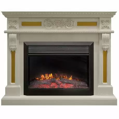 Каминокомплект RealFlame Corsica 26 WT с очагом Moonblaze Deluxe
