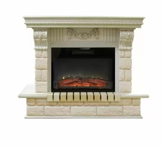 Каминокомплект RealFlame Gracia 25'5/24 WT с очагом Kendal 24