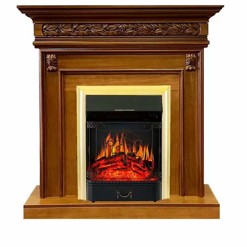 Каминокомплект Royal Flame Valletta c очагом Majestic FX Brass