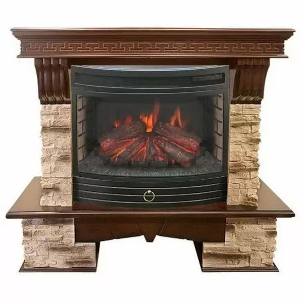 Каминокомплект RealFlame Rockland 25/25,5 с очагом Firefield 25 S IR
