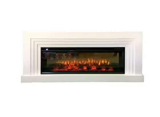Каминокомплект Interflame Сильвер с очагом FreeSpace 50 LED FX QZ