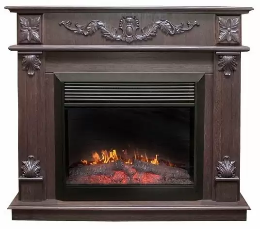 Каминокомплект RealFlame Philadelphia 25,5/26 DN с очагом Moonblaze Deluxe