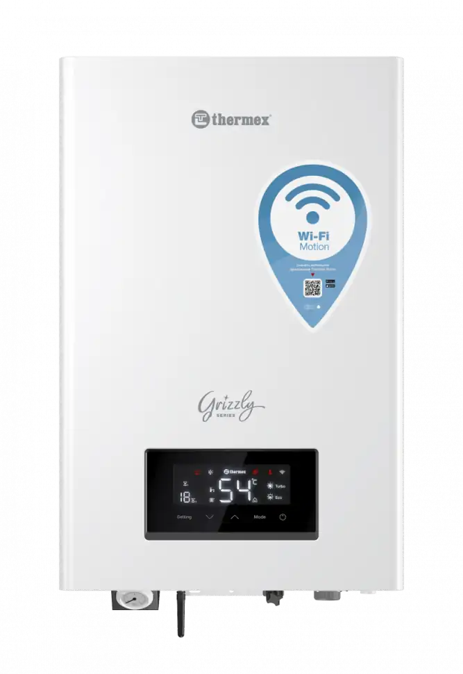 Настенный электрический котел Thermex Grizzly 5-12 Wi-Fi