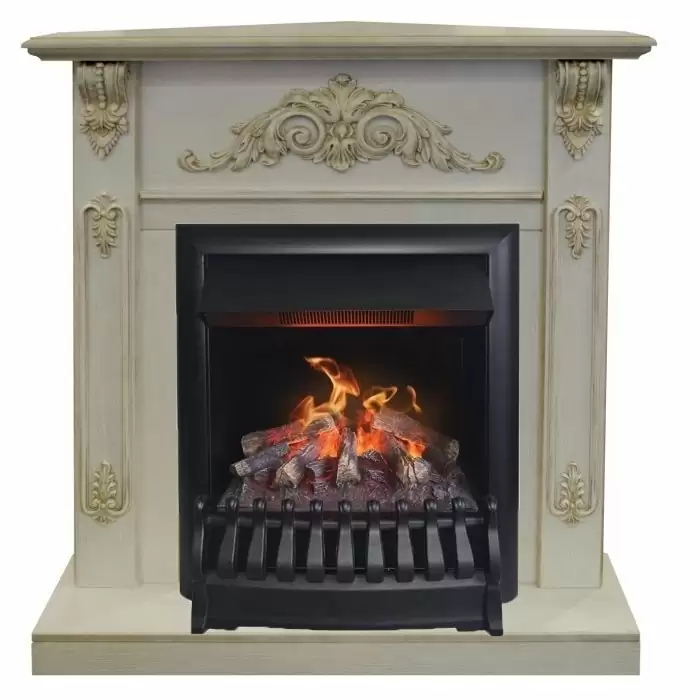 Каминокомплект RealFlame Anita corner STD/EUG WTG с очагом 3D Oregan