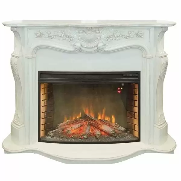 Каминокомплект RealFlame Ellada 33 WT с очагом Firespace 33 S IR