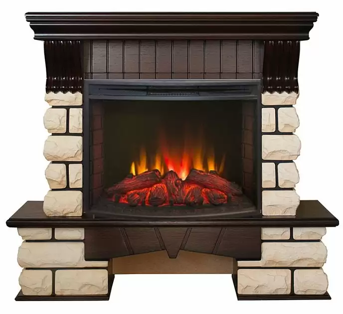 Каминокомплект RealFlame Kavkaz 24 с очагом Evrika 25,5 LED