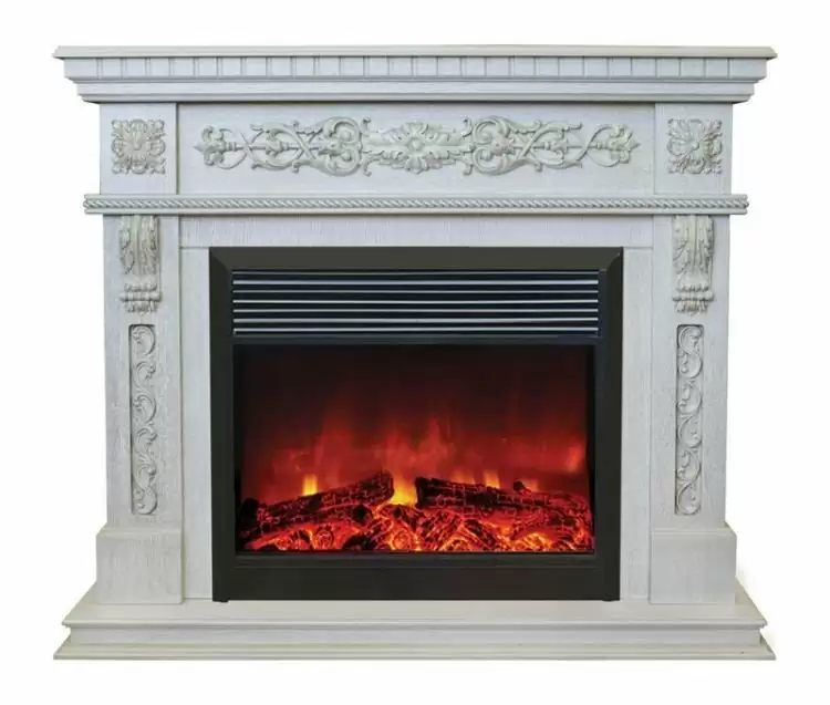 Каминокомплект RealFlame Estella 25,5/26 WT с очагом Moonblaze Deluxe
